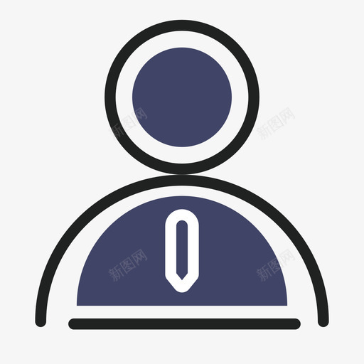 我的-点击态svg_新图网 https://ixintu.com 我的-点击态 底部导航栏icon