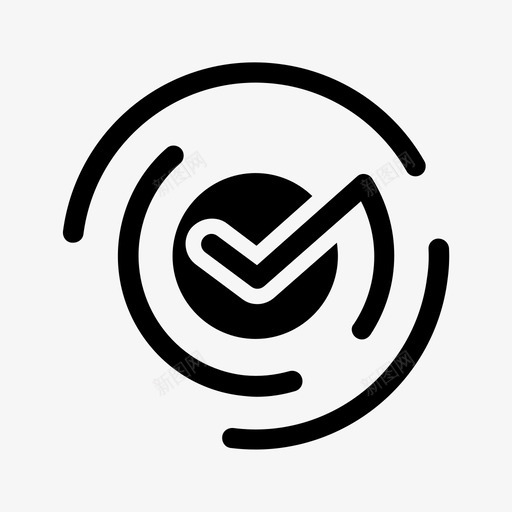 检查检查表好的图标svg_新图网 https://ixintu.com 8字形 好的 检查 检查表