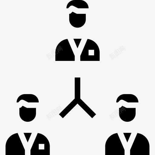 层次结构业务管理31填充图标svg_新图网 https://ixintu.com 业务管理31 填充 层次结构