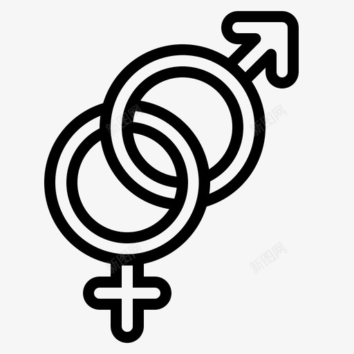 性女性爱情图标svg_新图网 https://ixintu.com 女性 浪漫 爱情 男人