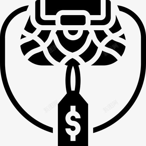 手袋当铺3雕文图标svg_新图网 https://ixintu.com 当铺3 手袋 雕文