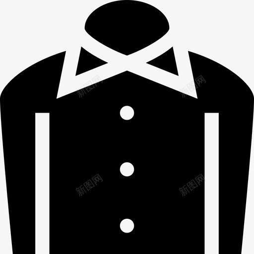 正式衬衫衣服办公室图标svg_新图网 https://ixintu.com 办公室 小黑 正式衬衫 衣服