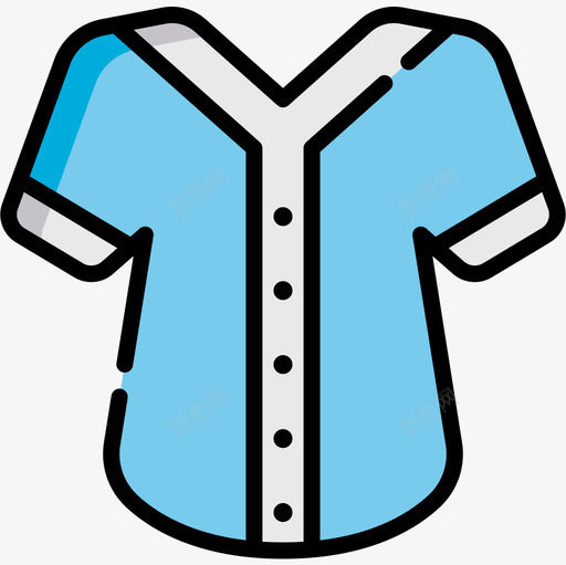 棒球服嘻哈21线性颜色图标svg_新图网 https://ixintu.com 嘻哈21 棒球服 线性颜色