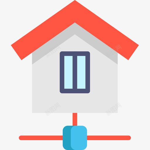 家智慧城市4公寓图标svg_新图网 https://ixintu.com 公寓 城市 智慧