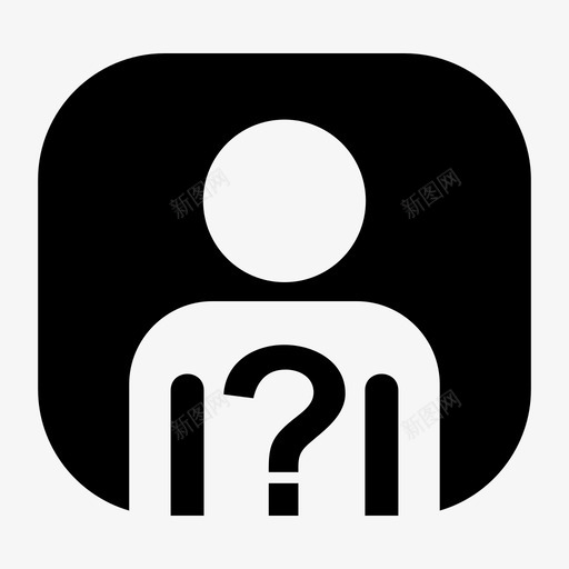 失踪迷路人图标svg_新图网 https://ixintu.com 失踪 搜索 迷路