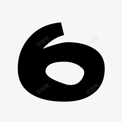 num font_6svg_新图网 https://ixintu.com num font_6