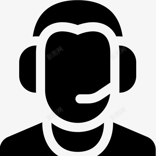 接线员97号交货已填充图标svg_新图网 https://ixintu.com 97号交货 已填充 接线员