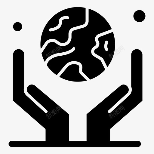 环境人类之手地球图标svg_新图网 https://ixintu.com 人类之手 保护 地球 地球在手 地理 环境