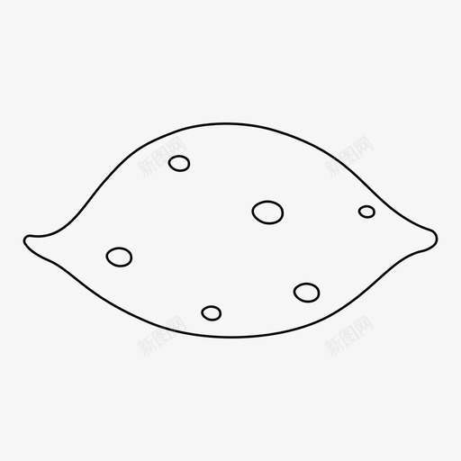 柠檬酸柑橘图标svg_新图网 https://ixintu.com 柑橘 柠檬 水果 食物