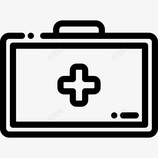 急救箱极限运动18线性图标svg_新图网 https://ixintu.com 急救箱 极限运动18 线性