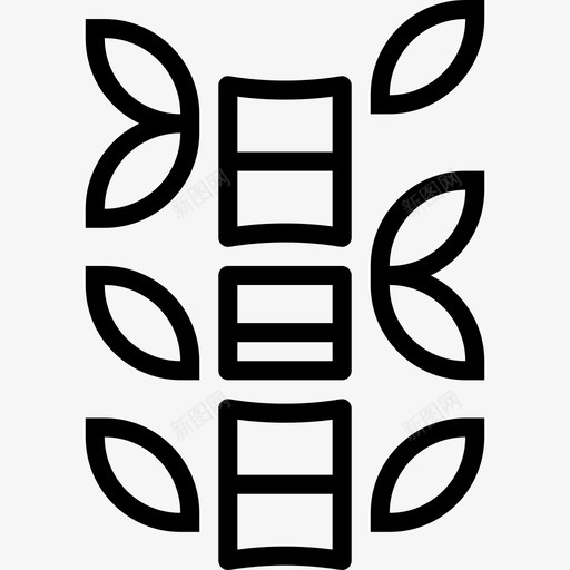 竹制spa17直纹图标svg_新图网 https://ixintu.com spa17 直纹 竹制