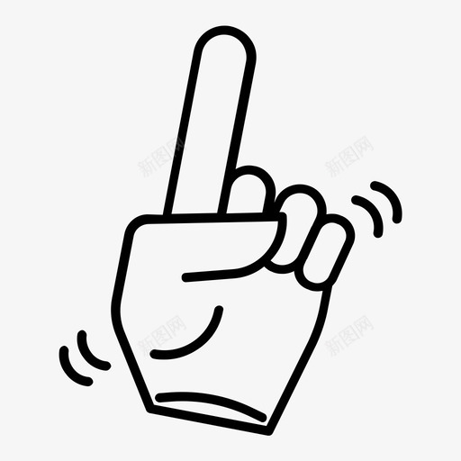 欢呼手运动图标svg_新图网 https://ixintu.com 手 欢呼 运动