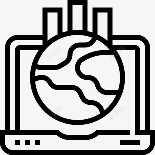 统计学数据分析4线性图标svg_新图网 https://ixintu.com 数据分析 线性 统计学