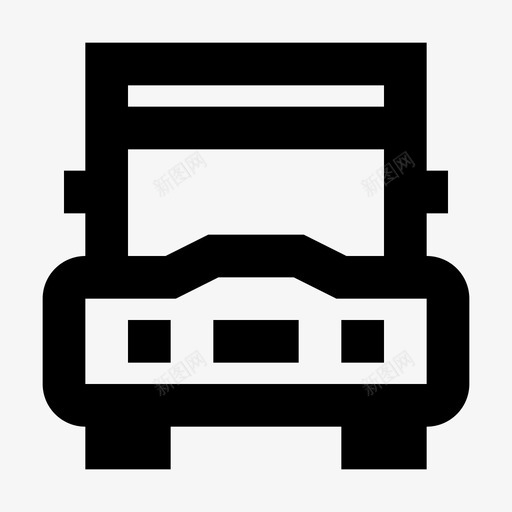 旅游巴士长途汽车公共汽车图标svg_新图网 https://ixintu.com 交通工具 公共汽车 旅游巴士 运输大纲24像素 长途汽车