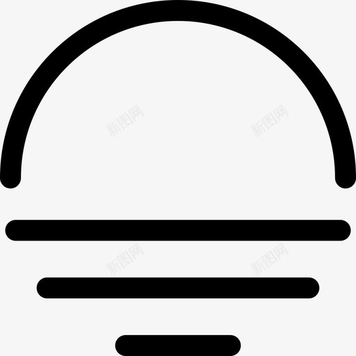 太阳黄昏发光图标svg_新图网 https://ixintu.com 反射 发光 太阳 精华 黄昏
