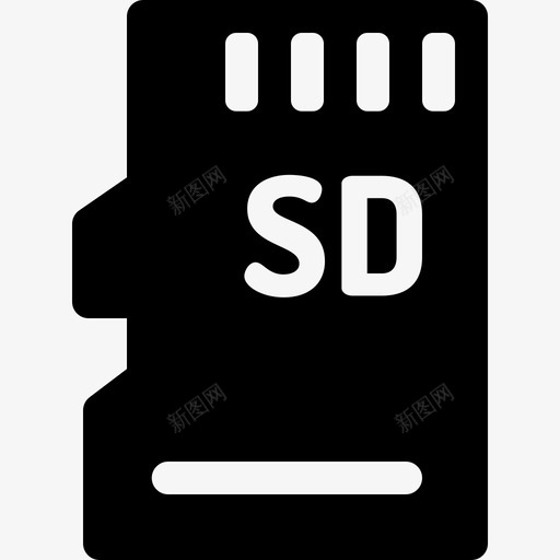 Sd卡摄影84已填充图标svg_新图网 https://ixintu.com Sd 填充 摄影