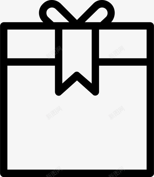 礼物生日礼物礼物盒图标svg_新图网 https://ixintu.com 生日 礼物