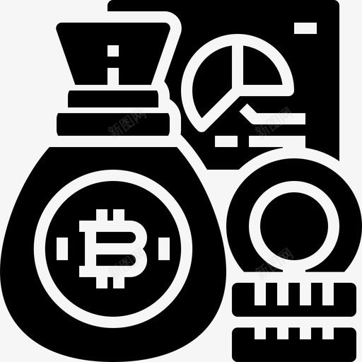 预算加密货币35填充图标svg_新图网 https://ixintu.com 加密 填充 货币 预算