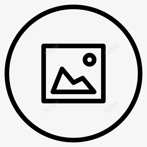 照片图像界面图标svg_新图网 https://ixintu.com ui 图像 照片 用户界面 界面