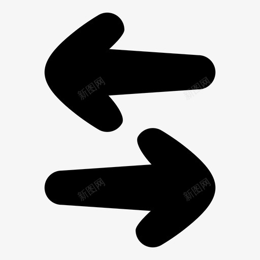 过去了箭头方向图标svg_新图网 https://ixintu.com 实心 导航 方向 箭头 过去了
