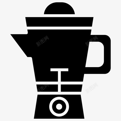搅拌机电器食品厂图标svg_新图网 https://ixintu.com 一套内部设计字形图标 搅拌机 榨汁机搅拌机 电器 食品加工厂 食品厂
