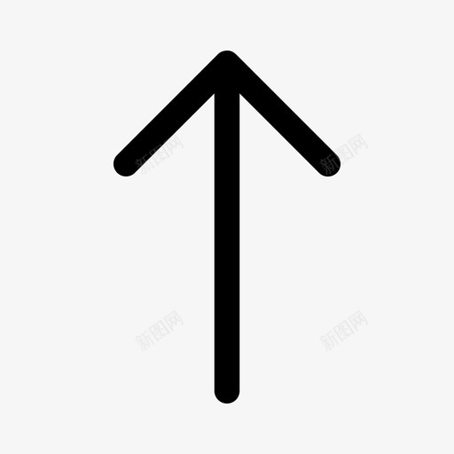 向上向上箭头更新图标svg_新图网 https://ixintu.com 上载 升级 向上 向上箭头 更新 网页设计粗体图标