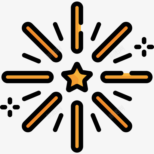 焰火紫罗兰色2线型图标svg_新图网 https://ixintu.com 兰色 焰火 紫罗 紫罗兰 线型