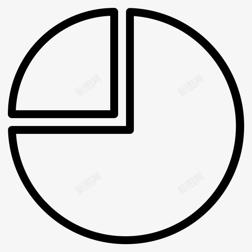 饼图比率图表性能图标svg_新图网 https://ixintu.com 图表 图表和图表 性能 饼图比率