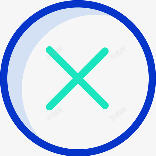 取消基本图标轮廓颜色svg_新图网 https://ixintu.com 取消 图标 基本 轮廓 颜色
