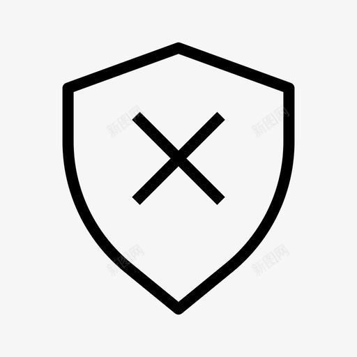 防护防盗防病毒图标svg_新图网 https://ixintu.com 安全 防护 防病毒 防盗