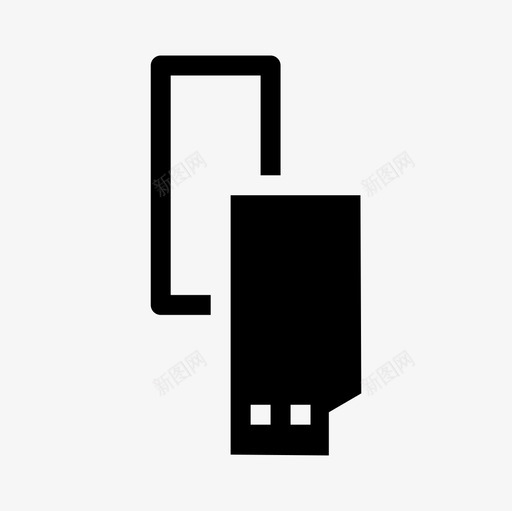 可移动磁盘驱动器存储器图标svg_新图网 https://ixintu.com usb 可移动磁盘 存储器 驱动器