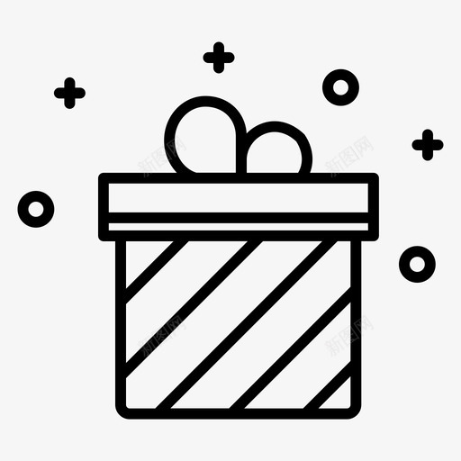 礼物庆祝聚会图标svg_新图网 https://ixintu.com 庆祝 礼物 聚会