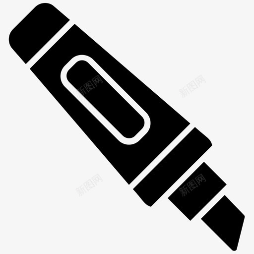 荧光笔记号笔信纸图标svg_新图网 https://ixintu.com 下划线 信纸 图标 字形 工作区 荧光笔 记号