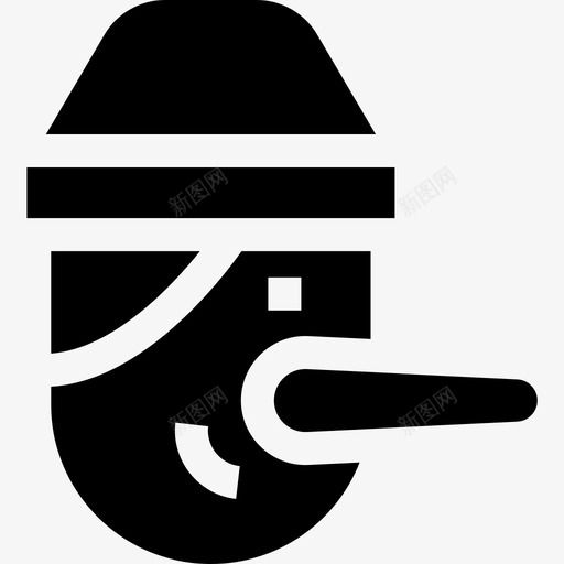 匹诺曹意大利18填充图标svg_新图网 https://ixintu.com 匹诺曹 填充 意大利18