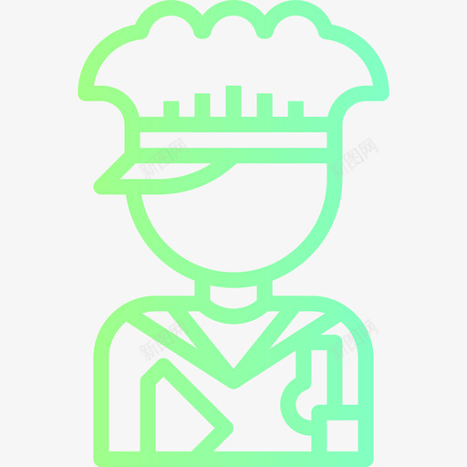 培训师专业17梯度图标svg_新图网 https://ixintu.com 专业 培训 梯度