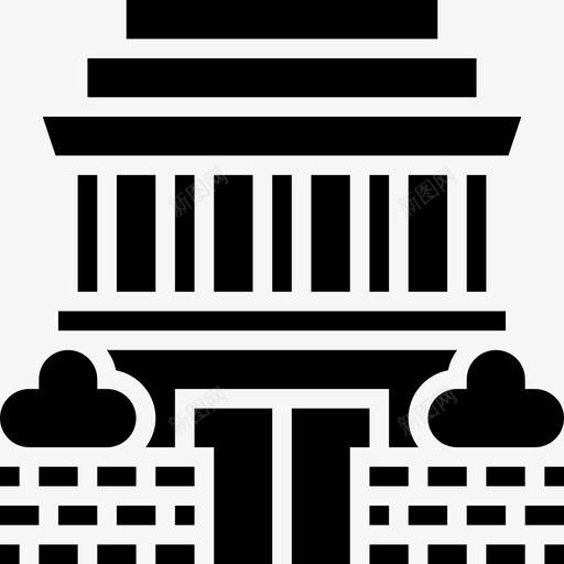 胡志明陵地标13铭文图标svg_新图网 https://ixintu.com 地标13 胡志明陵 铭文