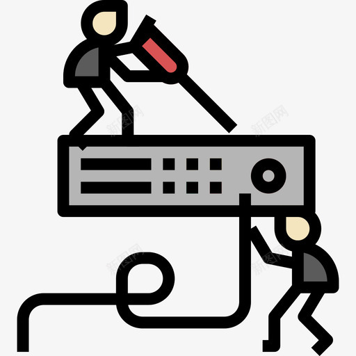 数据数据处理3线性颜色图标svg_新图网 https://ixintu.com 数据 数据处理3 线性颜色