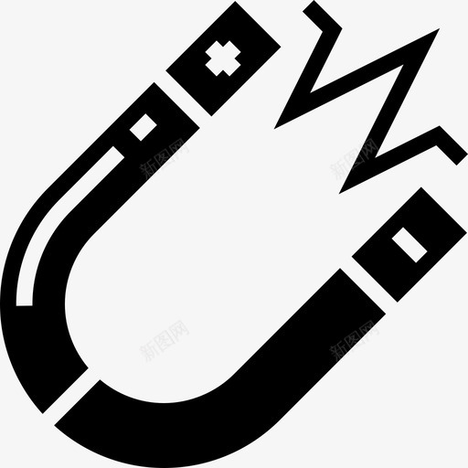 磁铁化学43字形图标svg_新图网 https://ixintu.com 化学43 字形 磁铁