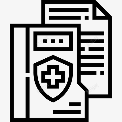 保险保险33直系图标svg_新图网 https://ixintu.com 保险 保险33 直系
