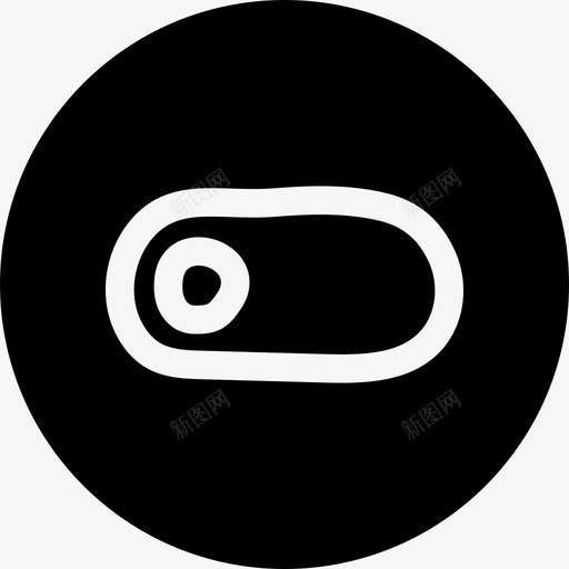 滑块按钮切换图标svg_新图网 https://ixintu.com 切换 按钮 涂鸦用户界面徽章 滑块 用户界面