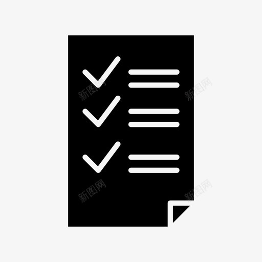 检查教育分数图标svg_新图网 https://ixintu.com 分数 字形 教育 检查
