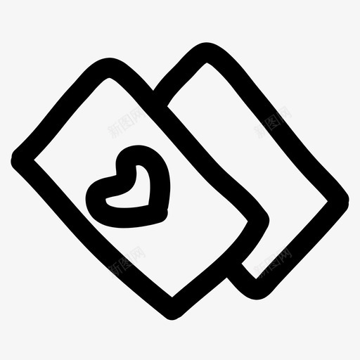 卡片涂鸦手绘图标svg_新图网 https://ixintu.com ards 卡片 手绘 扑克 涂鸦 玩具 魔术