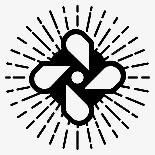 螺旋桨圆形摆动图标svg_新图网 https://ixintu.com 圆形 摆动 螺旋桨