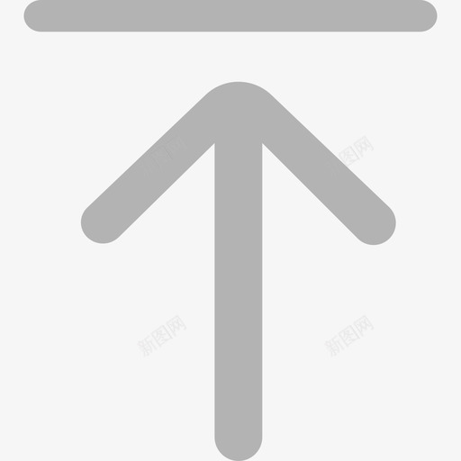 icon_返回顶部_默认svg_新图网 https://ixintu.com icon_返回顶部_默认