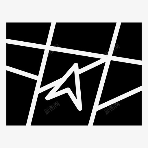 导航地图箭头位置位置指针图标svg_新图网 https://ixintu.com 位置 地图 定位器 导航 指针 方向 标志 标志符 符号 箭头 集合