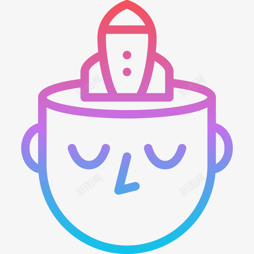 创业人类能力2梯度图标svg_新图网 https://ixintu.com 人类 创业 梯度 能力