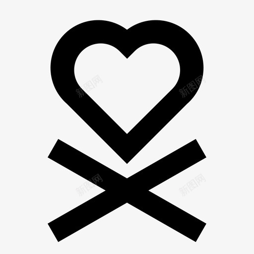 爱情与浪漫最爱心形图标svg_新图网 https://ixintu.com 大纲 心形 最爱 标牌 浪漫 爱情 贴纸
