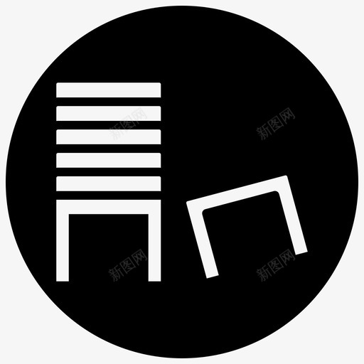 订书钉文具用品图标svg_新图网 https://ixintu.com 文具 用品 订书钉