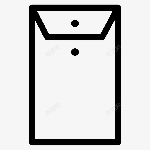 信封商务信函信件图标svg_新图网 https://ixintu.com 信件 信函 信封 信息 商务 邮件