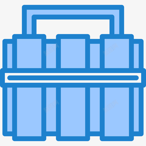 工具箱结构90蓝色图标svg_新图网 https://ixintu.com 工具箱 结构90 蓝色